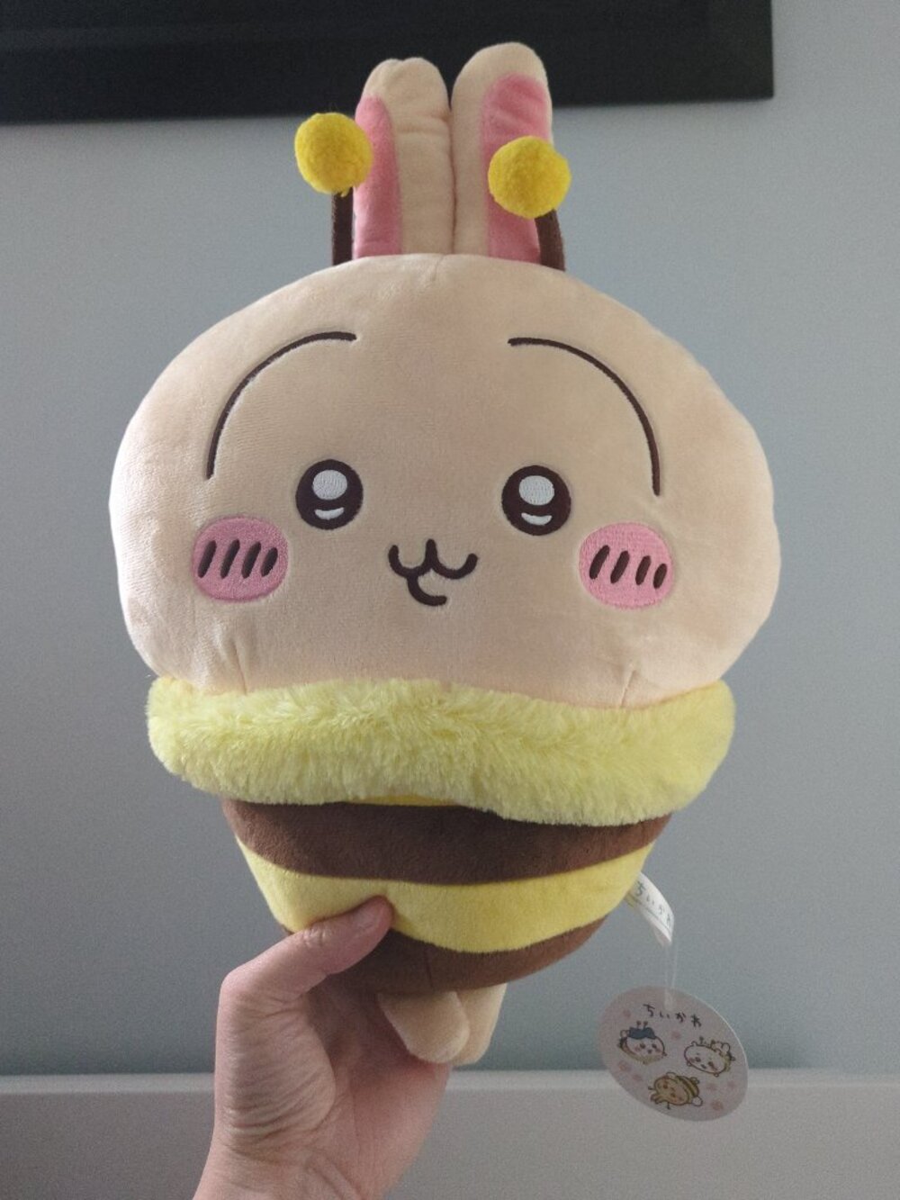 Kawaii Chiikawa Usagi Bee UFO Catcher Prize Plush